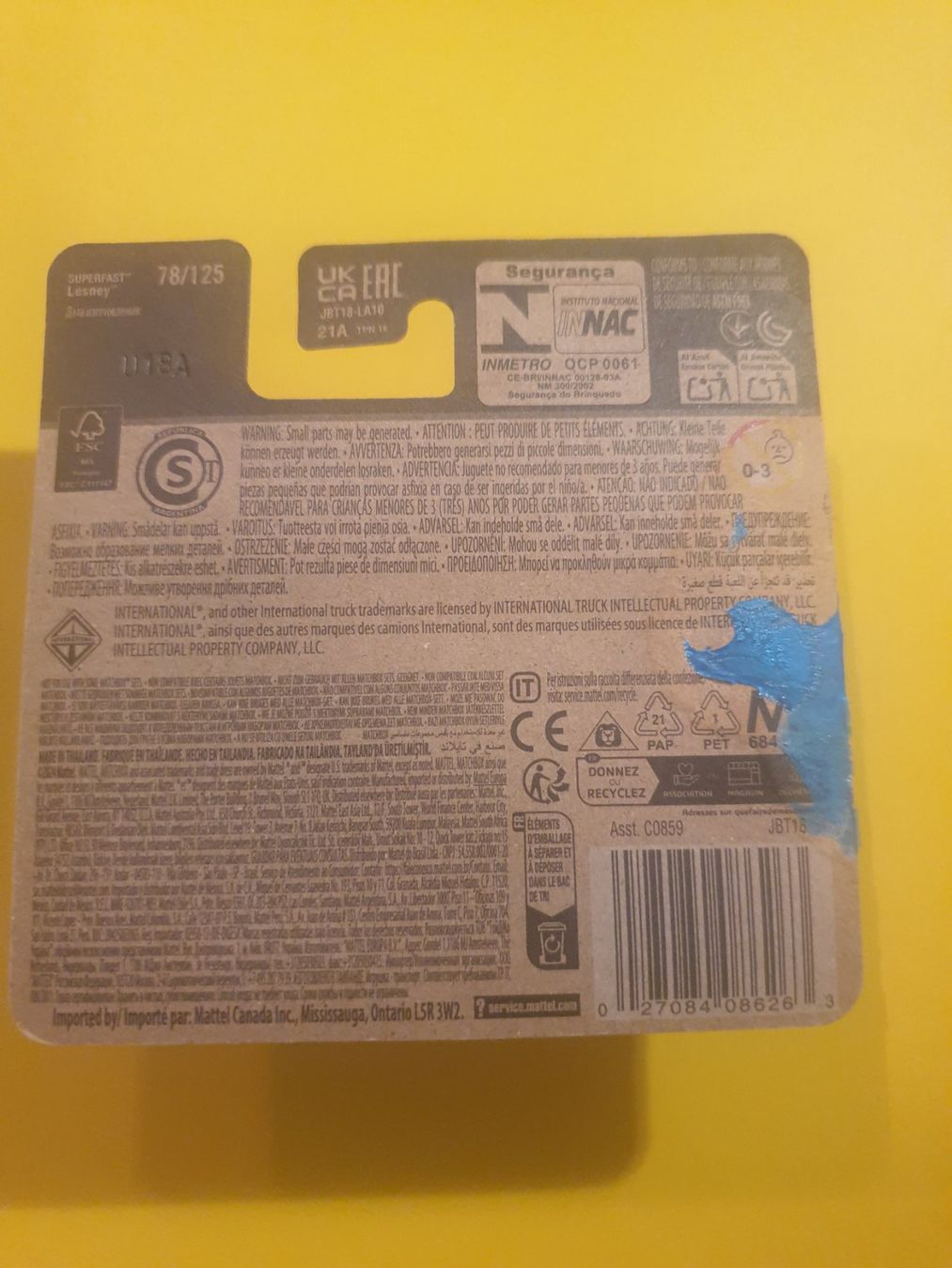 Matchbox Modellini d'auto: Matchbox INTERNATIONAL CXT – Nuovo e nell'imballaggio originale da Oftringen venduto da Rotor 6